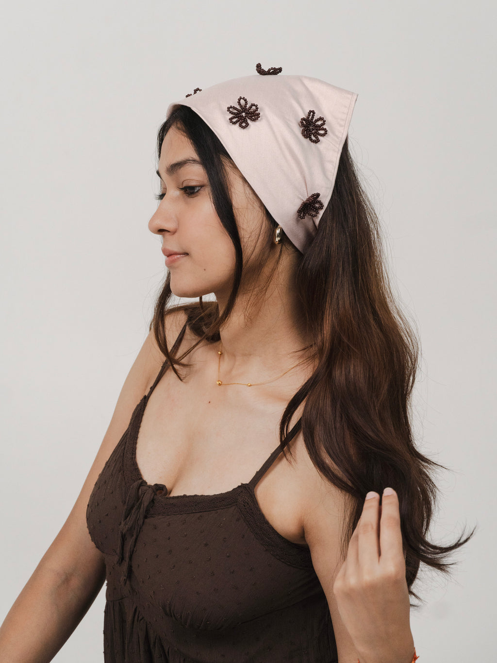peach crumble bandana